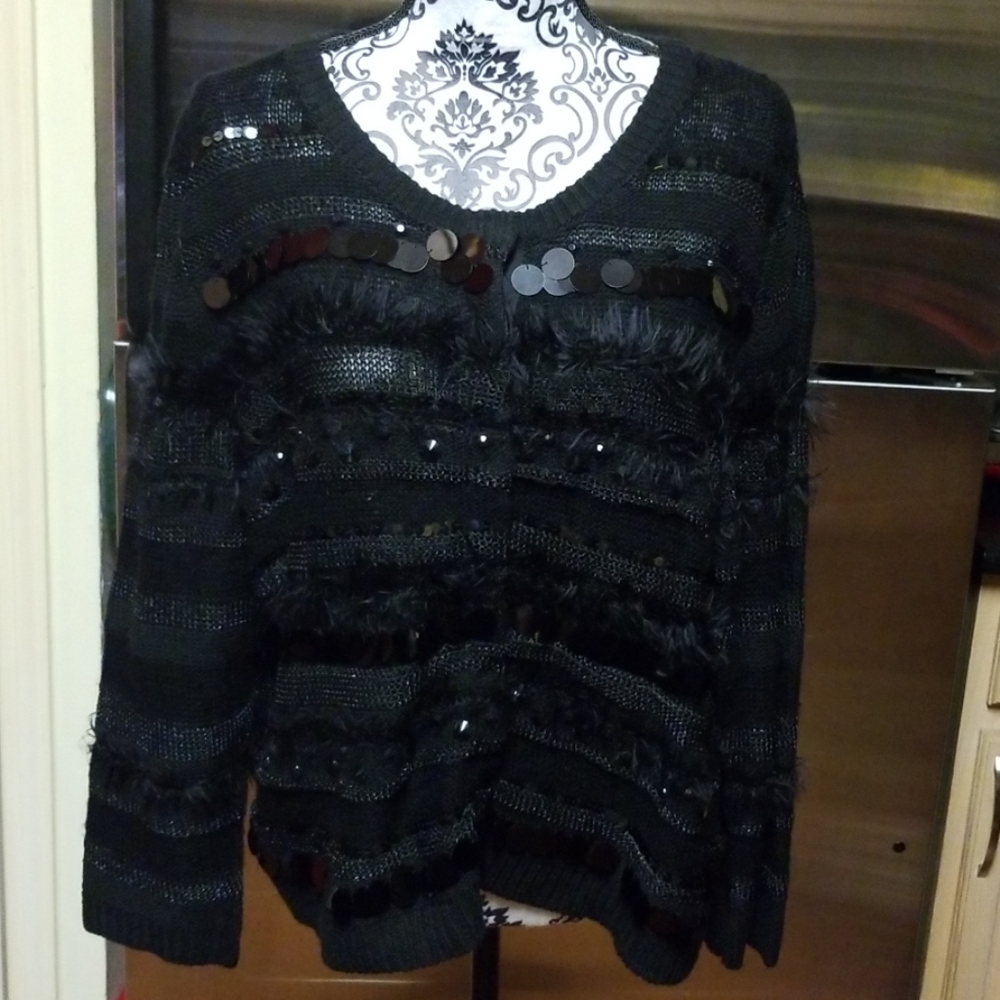 Nwot Ruby Rd. Whimsical Sweater - image 1